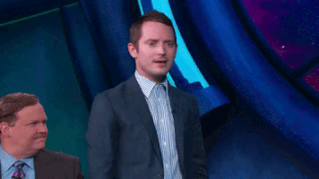 Elijah Wood What GIF by Team Coco
