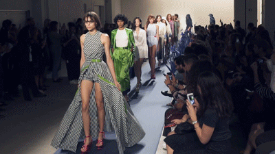Fashion Walking GIF by NYFW: The Shows - Find & Share on GIPHY