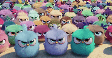 mob hatchlings GIF by Angry Birds