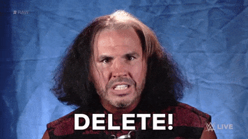 Delete Matt Hardy GIF by WWE