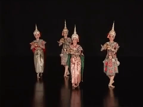 thailand thai classical dance GIF