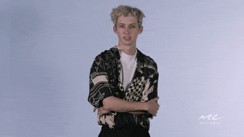 troye sivan crying GIF by Music Choice