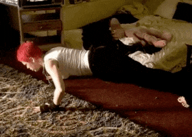 pink pink workout exercise working out GIF