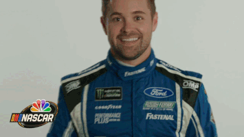 excited ricky stenhouse GIF by NASCAR on NBC