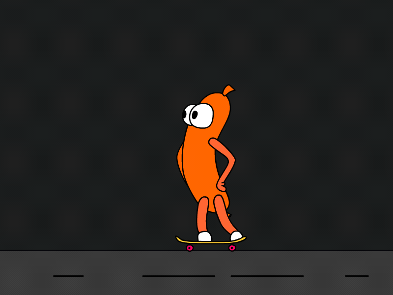 Hot Dog Skateboard GIF by Make it Move Find & Share on GIPHY