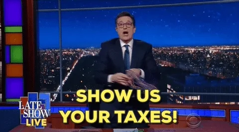 Stephen Colbert Tax Day GIF