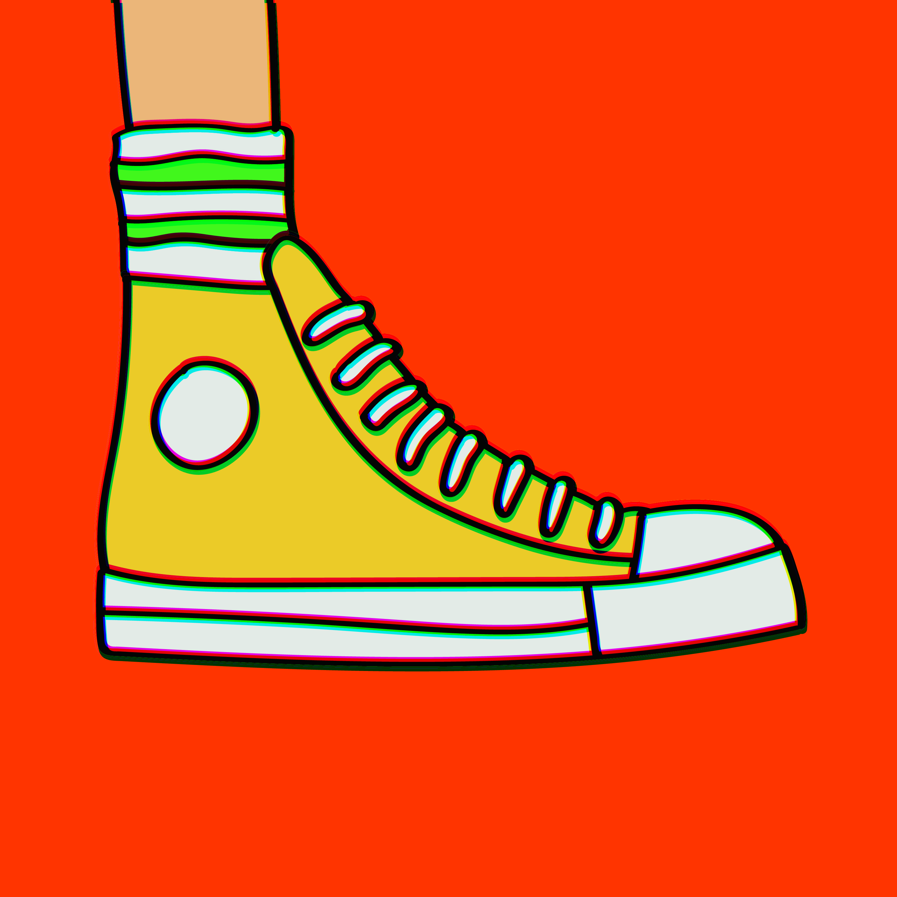Converse Chuck Taylor GIF by NICOLE DONUT - Find \u0026 Share on GIPHY