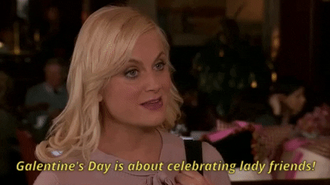 Parks And Recreation Happy Galentines Day GIF by NBC - Find & Share on GIPHY