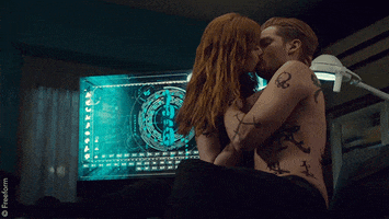 clary fray kiss GIF by Shadowhunters