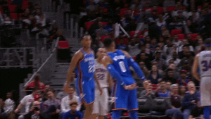 hold it russell westbrook GIF by NBA
