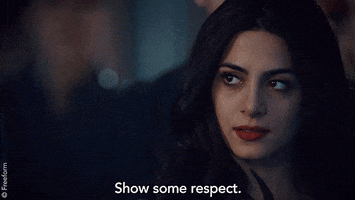 isabelle lightwood respect GIF by Shadowhunters