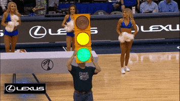 traffic light magic GIF by NBA
