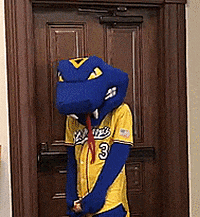 door leaving GIF by St. Mary's University