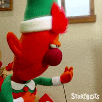 christmas elf GIF by StoryBots