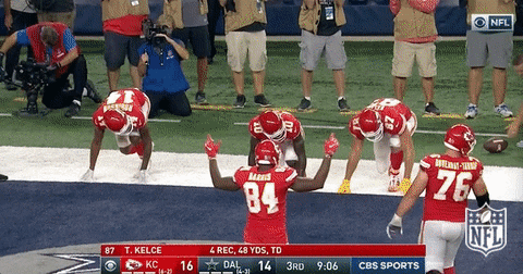 Travis Kelce Football GIF by NFL - Find & Share on GIPHY