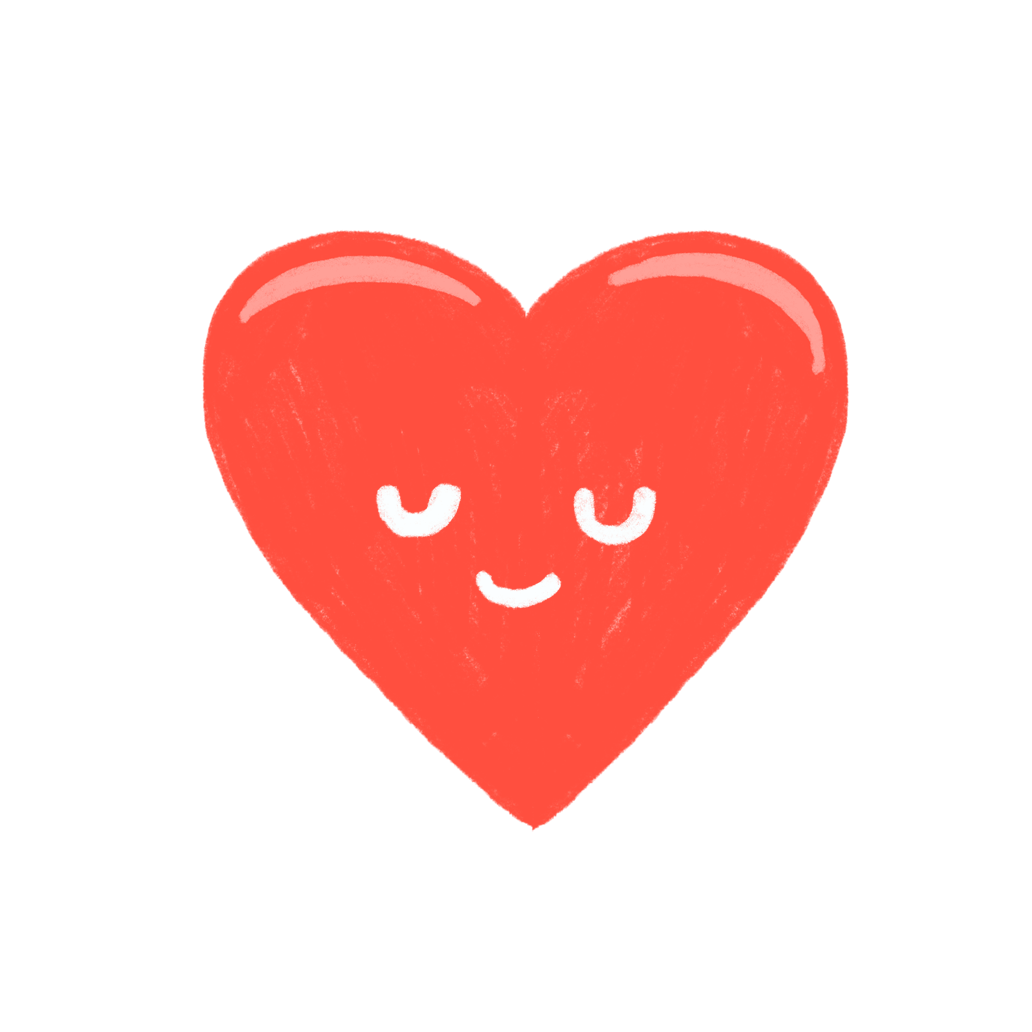 Heart Flirting Sticker by Geo Law for iOS & Android | GIPHY