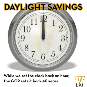 Clock Gop GIF by Abortion Access Front