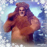 cowardly lion GIF by BBC