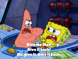 Give It Back Season 4 GIF by SpongeBob SquarePants