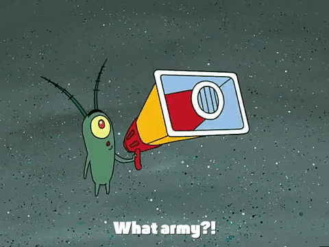Spongebob Plankton Army