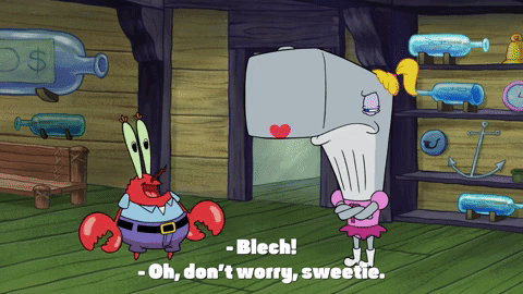 Spongebob Sad Violin Sticker - Spongebob Sad Violin Mr Krabs - Discover & Share GIFs
