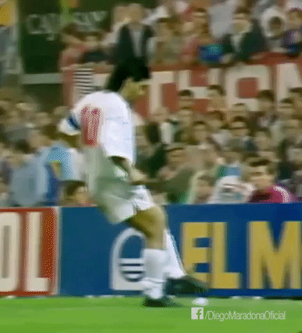 diegomaradonaoficial magic ball paper little GIF