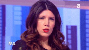 Tv8 Duck Face GIF by The Real Italia