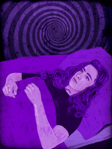 Sad Lucid Dream GIF by Rebecca Hendin - Find & Share on GIPHY