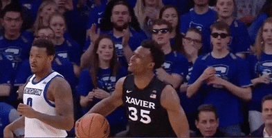 Frustrated College Basketball GIF by BIG EAST Conference