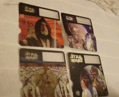 profmozz 3d star card wars GIF