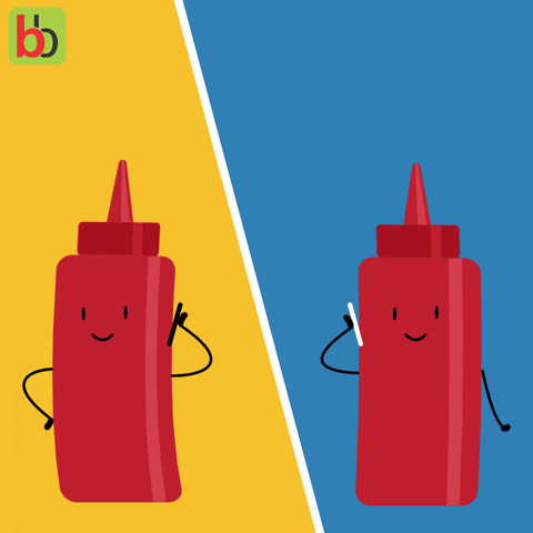 bigbasket food friends call ketchup GIF