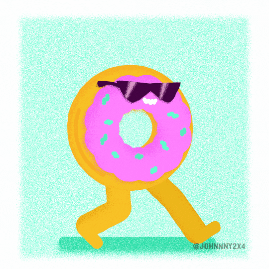 walking donut