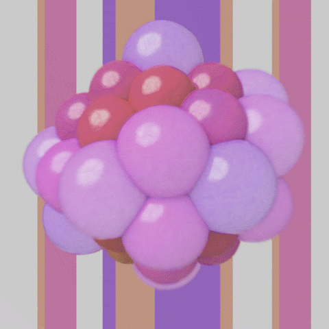 odederell3d happy dance party psychedelic GIF