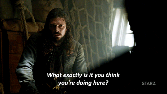 Suspicious Season 4 GIF by Black Sails