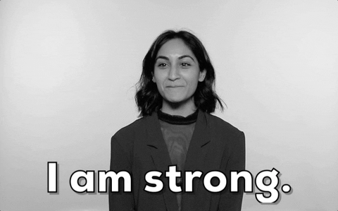 I Am Strong South Asian GIF - Find & Share on GIPHY