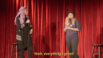 phoebe robinson everything great GIF by 2 Dope Queens Podcast