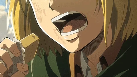hungry attack on titan GIF