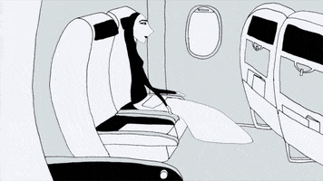jeanettebonds plane airplane slow motion departures GIF