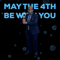 May The Fourth Be With You Star Wars GIF by Al Roker
