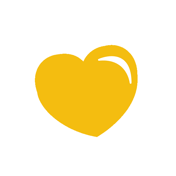 Heart Beat Love Sticker by Zesty Paws Australia