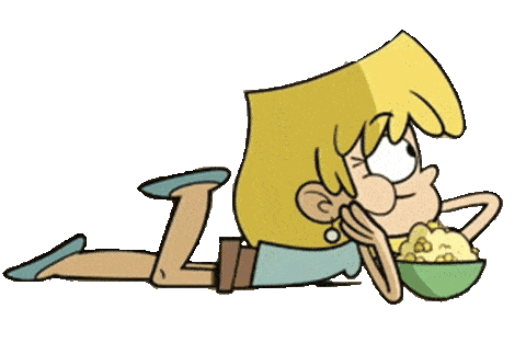 the loud house popcorn Sticker by Nickelodeon