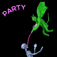 Party Halloween GIF by GIPHY Studios Originals