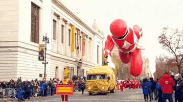 power ranger GIF by The 91st Annual Macy’s Thanksgiving Day Parade