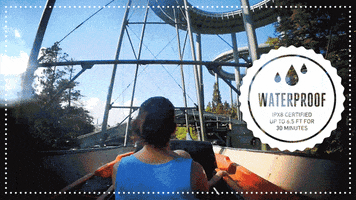 Theme Park Water Ride GIF by Kyocera Mobile