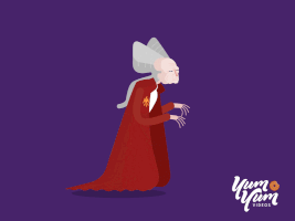 yum-yum-videos halloween horror vampire classic GIF