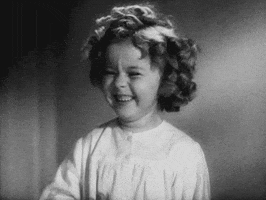 Shirley Temple Laughing GIF