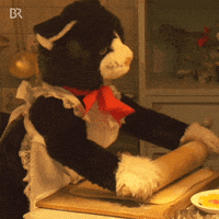 Cat Baking GIF by Bayerischer Rundfunk