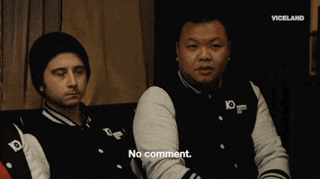 No Comment GIF by CYBERWAR