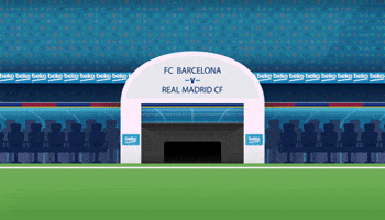 fc barcelona tunnel GIF by beko