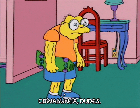Pretending Season 5 GIF by The Simpsons - Pretending Season 5 GIF by The Simpsons